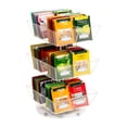 thumbnail image 5 of Mind Reader Tea Bag Carousel, 3 Tier Clear Acrylic Organizer with 12 Compartments, 360° Rotating Tea Station for Countertop Storage, 5 of 8