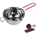 thumbnail image 4 of pot/bol à Fondre de 600 ml - Pot à Fondre avec double Bec - Acier Inoxydable de Haute Qualité - pour Chocolat, Sucre, Beurre et Bougies, avec Poignée Résistante à la Chaleur, 4 of 4