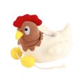 thumbnail image 3 of Plush Hen Toy, Bright Colors Plush Hen Pet Toy Educational  For Medium Dogs, 3 of 8