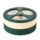 thumbnail image 2 of Fruit Grid Candy Box Double Layer Rotating Candy Box Food Storage Home Use 9.8×9.8×6.7in 1 Set, 2 of 3