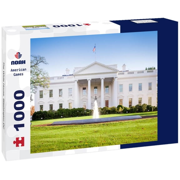 Noah Jigsaw Puzzle The White House, Washington DC 1000 pieces