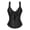 Black, variant on Corset Top Lingerie Bustier Women Zipper Suspenders Shoulder Strap Medieval Plus Size Renissance Halloween Pink 2XL