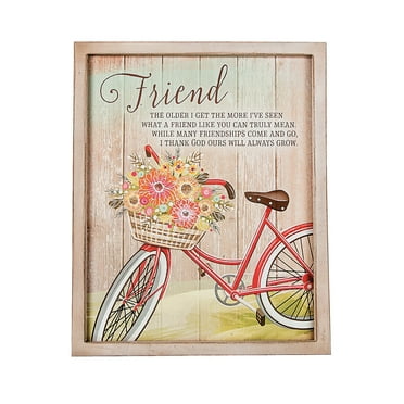 Friend Wall Plaque, Home Decor, Party Supplies, 1 Pieces