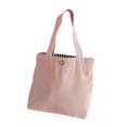 thumbnail image 1 of Bolso de hombro compacto de pana jinwen Rosa 18 cm x 11 cm x 17 cm, 1 of 8