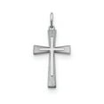 thumbnail image 3 of Sterling Silver Laser Cut Latin Designed Cross Pendant, 3 of 4