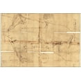 thumbnail image 1 of 24"x36" Gallery Poster, Map of Queens Village Queens new york city 1781, 1 of 1