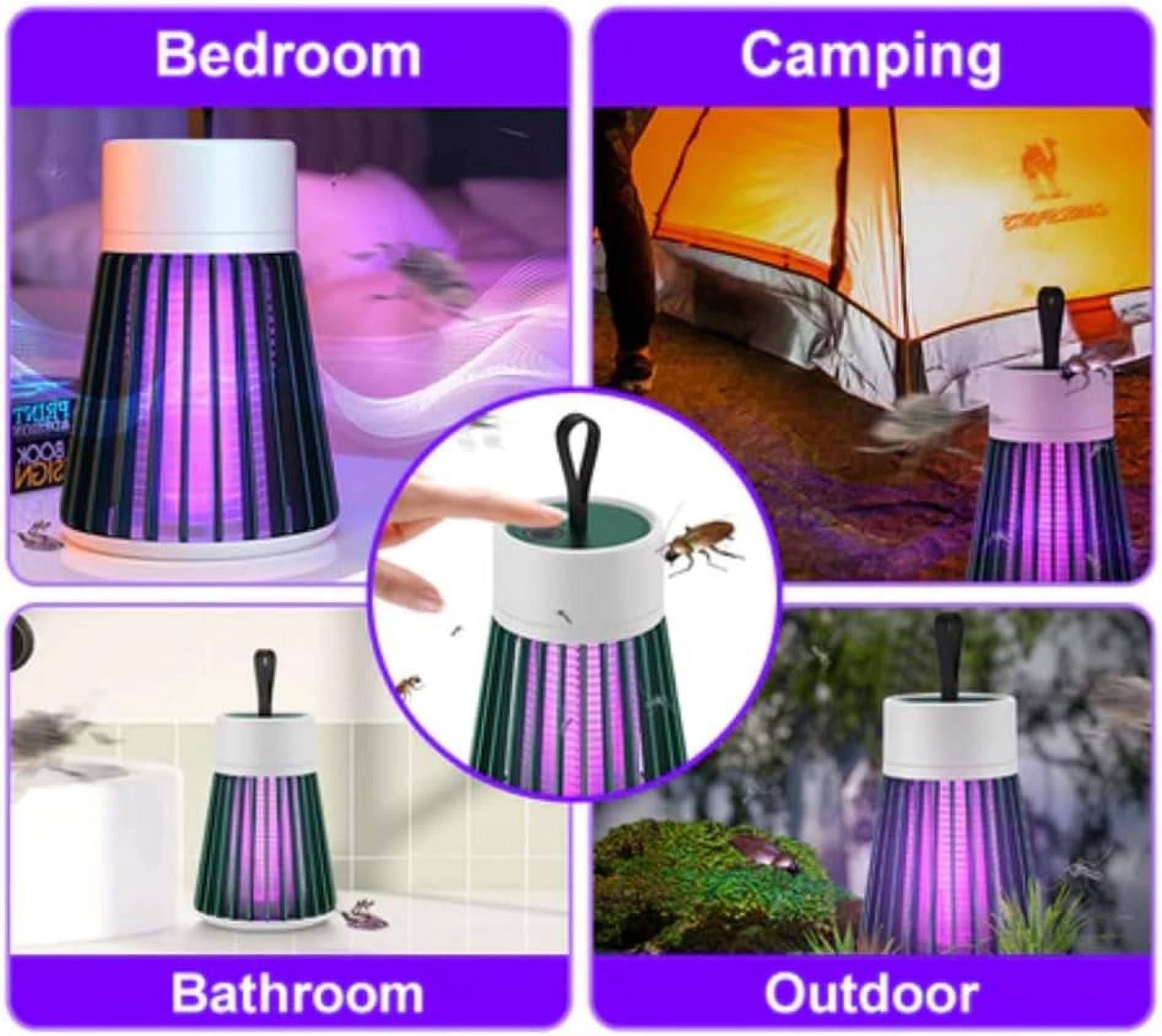 LED Mosquito Zapper - Bedbugs Heater, BuzzBug Mosquito Killer, Zaptek Mosquitoes Zapper, USB Charing, Great for Outdoor and Indoor (1 Pc)