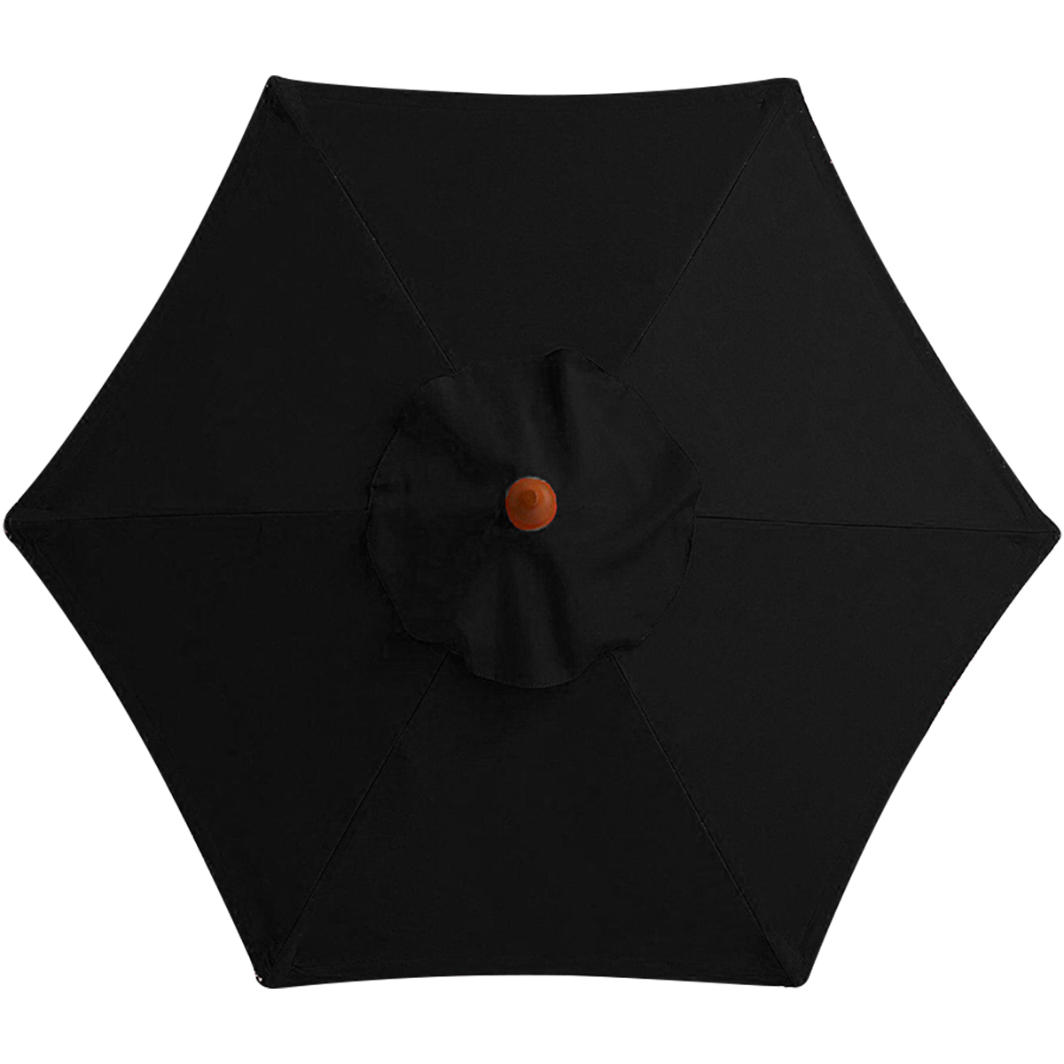 Protoiya Umbrella Replacement,6Ribs Replacement Umbrella Canopy Canopy