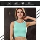 thumbnail image 4 of Chaleco deportivo Sujetador con aros Ropa interior para correr de yoga de secado rápido Fitness, Verde, XXL Eigraketly AP001273-15B, 4 of 7