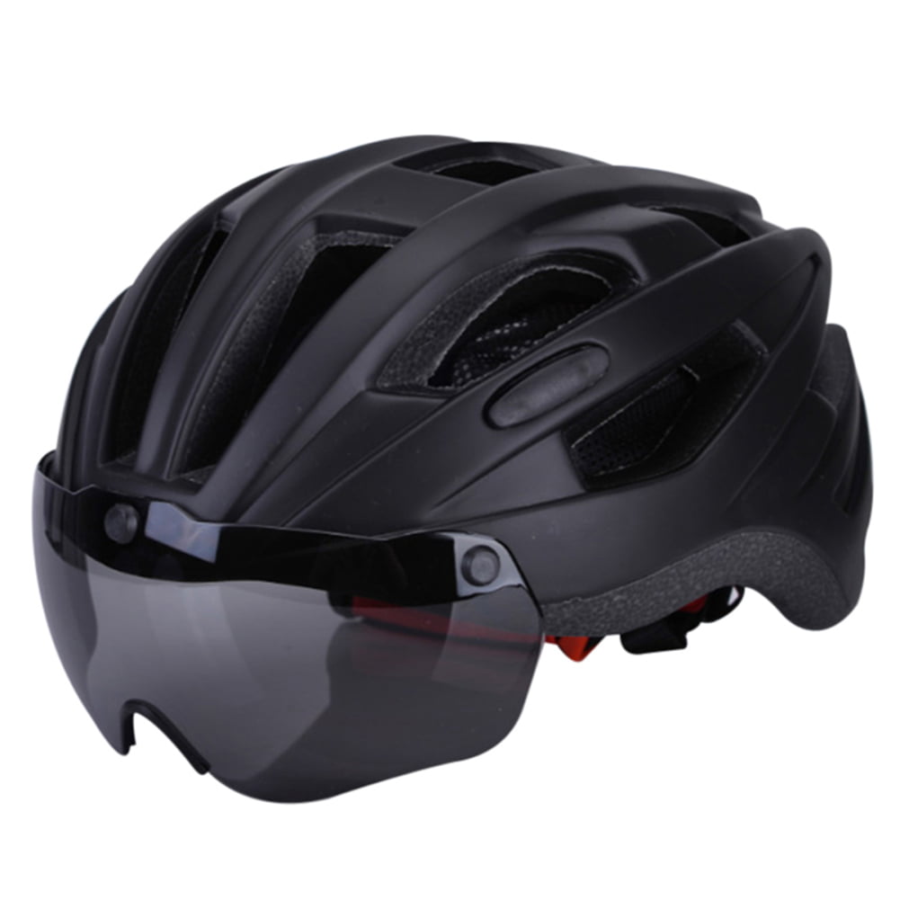Cycling Helmet Unisex Mountain Road Bike Bicycle Helmet With Goggles Ultralight 