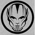 thumbnail image 2 of Men's Marvel: Secret Invasion Skrull Logo Graphic Tee Athletic Heather Large, 2 of 5