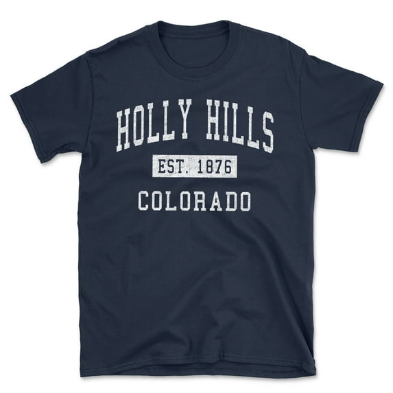 Holly Hills Colorado Classic Established Men's Cotton T-Shirt