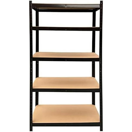 

5-Tier Shelves Heavy Duty Metal Shelving Unit Adjustable Garage Utility Rack - 79 High 39.5 Wide 20 Deep Boltless Assembly Garage Shelves with 1930 LBS Capacity