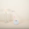 thumbnail image 4 of Unique Bargains Square Mini Ceramic Toothbrush Holder White 2.20"x2.20"x1.73" Electric Toothbrush Holder for Bathroom, 4 of 8
