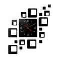 thumbnail image 1 of Wweixi Wall Clock DIY Low-noise Acrylic Wallclock Sticker Decoration Hanging Clock for Home Office, Black, 1 of 8