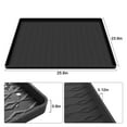 thumbnail image 3 of Deago Washer and Dryer Covers for the Top, 25.6''x 23.6'' Silicone Dryer Top Protector Mat Non-slip Waterproof Washing Machine Cover Protector Top Load for Laundry & Kitchen, 3 of 8