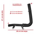thumbnail image 5 of Tubo Radiador Con Manguera P/ Chevrolet Matiz 1.0l 2006-2016, 5 of 5