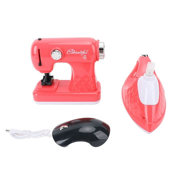 Juego De Juguetes Para Máquina De Coser, Máquina De Coser Compacta Fácil De Usar Y Juego De Juguetes De Hierro Para La Familia