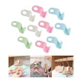 thumbnail image 3 of Perchas Toystoory 10 piezas resistentes para ahorrar espacio en armarios color mezclado, 3 of 6