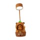 thumbnail image 3 of Lámpara de escritorio de Capybara Luce Light Recargable para Biños Regalos para niñas Regalos con sacapuntas a lápiz para la oficina Bedside Kids Room Césped, 3 of 8
