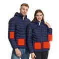 thumbnail image 4 of ToyKingdee Heated Jackets for Men Women Windproof Multi-Zone Heating Winter Coats Detachable Hood USB Charging Jacket Unisex, 4 of 6