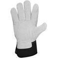 thumbnail image 3 of Sports Vault 7183101540 les Oakland Raiders les Gants de Style de Travail de Conception Plus Proche, 3 of 4