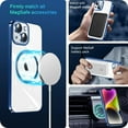 thumbnail image 3 of Designed for iPhone 14 Case [Compatible with MagSafe Charger&Wallet ] Ultra Clear Shockproof Protective Cell Phone Cover Non-Yellowing Flexible Thin Covers-Blue, 3 of 14