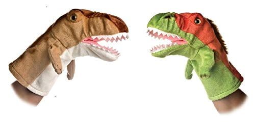 velociraptor hand puppet