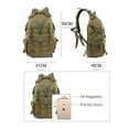thumbnail image 7 of SKY 35L Camping Backpack Men Backpack  Molle Climbing Rucksack Bug Out Bag Hiking Travel Sac De Sport Bag, 7 of 7