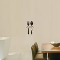 thumbnail image 4 of Mobile Creative Wall Affixed with Decorative Wall Window Decoration, DX006 Creative Kitchen Decor Cute Utensils Removable Wall Sticker, for Dining Room, 4 of 5