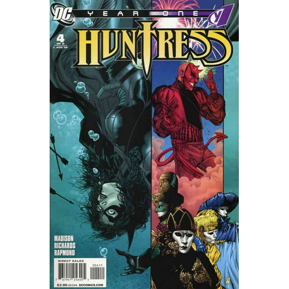 Huntress: Year One #4 VF ; DC Comic Book