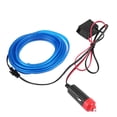 thumbnail image 2 of Interior Car LED Strip Lights,LED  Cold Light,DC 12V Car Panel Neon Lamp Strip Blue Cold LED Light Interior  Light Trim, 2 of 8