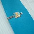 thumbnail image 2 of Care Bears Friend Bear Square Tie Bar Clip Clasp Tack- Silver or Gold, 2 of 6
