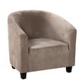 thumbnail image 2 of TOPCHANCES Club Chair Slipcover, Stretch Armchair Cover, Sofa Cover Furniture Protector for Living Room Arm Chair Cover Velvet Fabric Couch Covers, 2 of 8