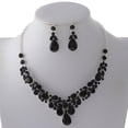 thumbnail image 2 of Rhinestone Necklace Set, 2 of 2