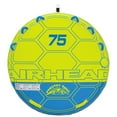 thumbnail image 2 of Airhead Comfort 75 Inch Deck Shell 3 Rider Inflatable Towable Boating Water Tube, 2 of 5