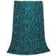 thumbnail image 2 of Fotbe teal sparkling Manta de Franela Acolchonada con Estampado, Súper Suave y Esponjosa, Extra Grande para Sofá, Cama, Uso Todo el Año-60"x50", 2 of 7