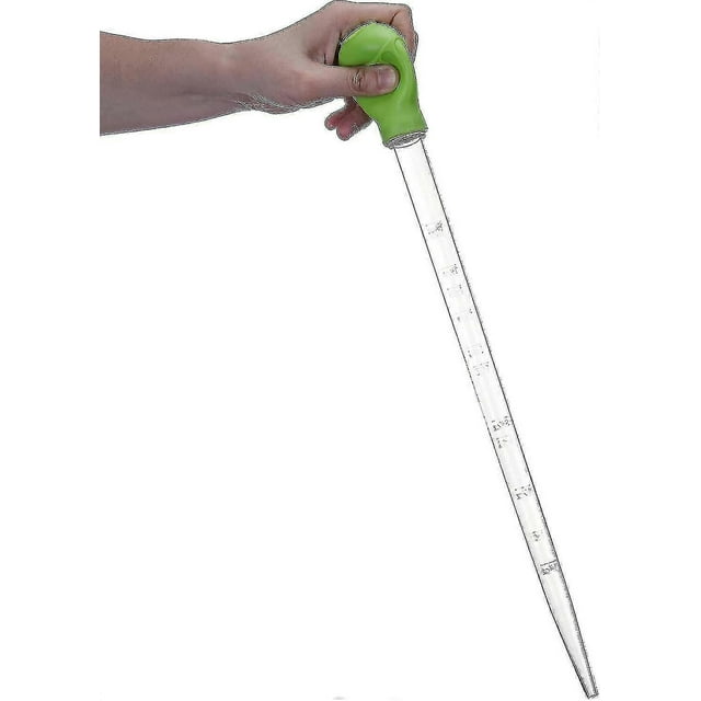 Coral Feeder Sps Hps Feeder With Extension Tube, Aquarium Long Syringe Dropper Pipette Turkey Baster For Marine Fish Feeding (green/extendable)