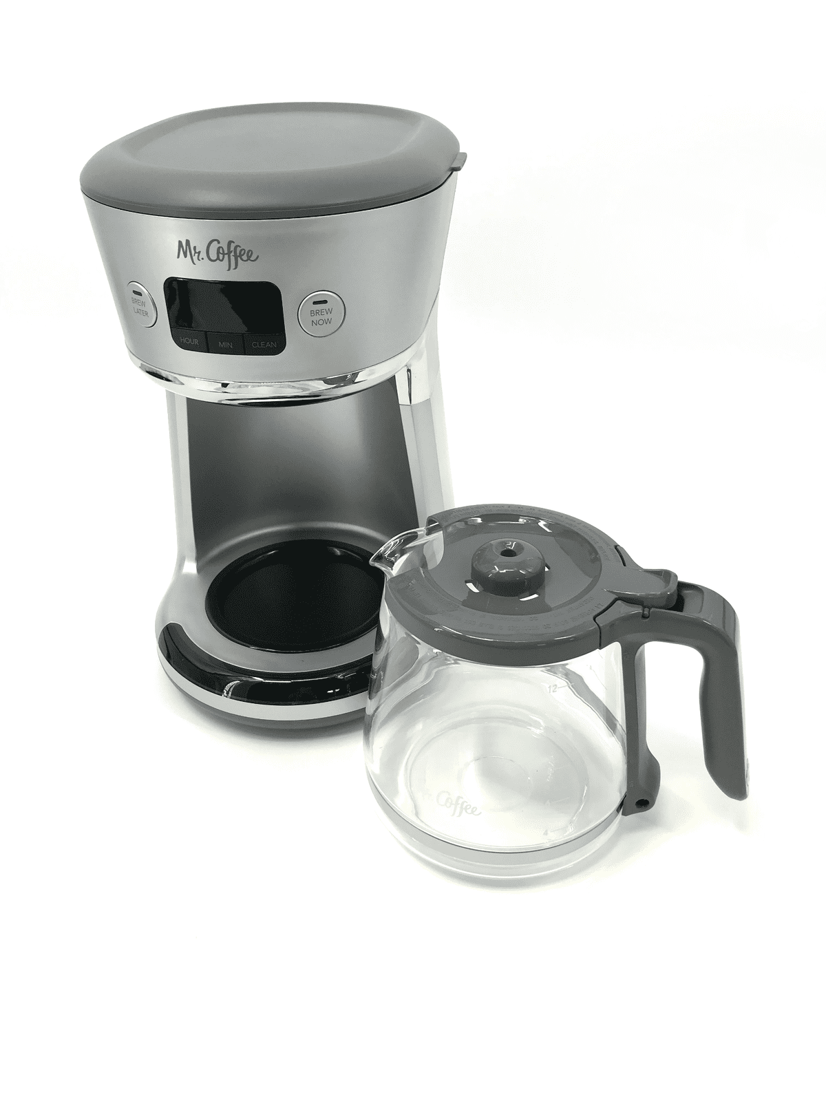 Mr. Coffee Programmable Coffee Maker Easy Measure BVMCRF300 Silver 