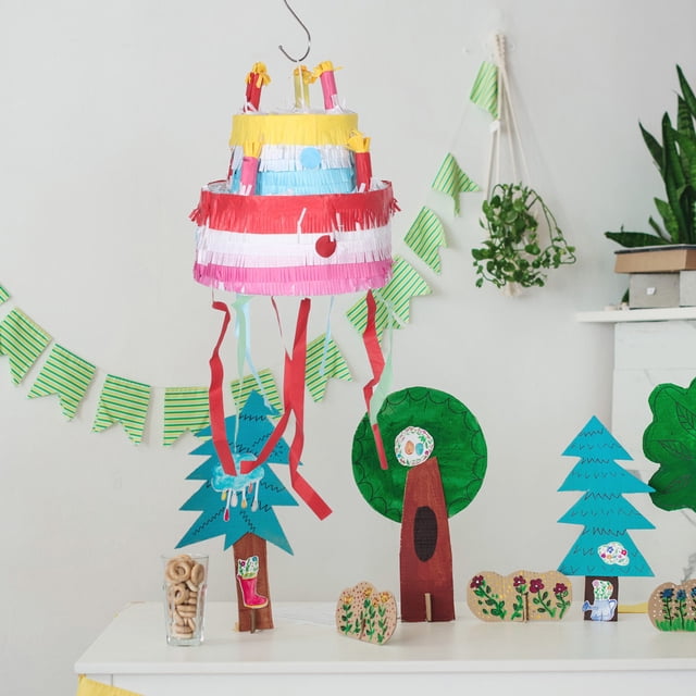 CTIRCHIU luau pinata party essentials paper assorted color 1Pcs