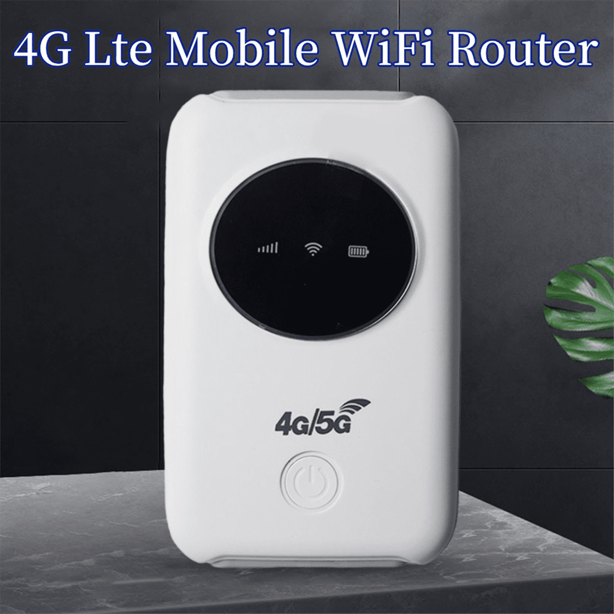 H808+ Mobile WiFi Router 4G Lte 150Mbps Portable Pocket Modem Mini Router with SIM Card Slot Hotspot for Outdoor Travel