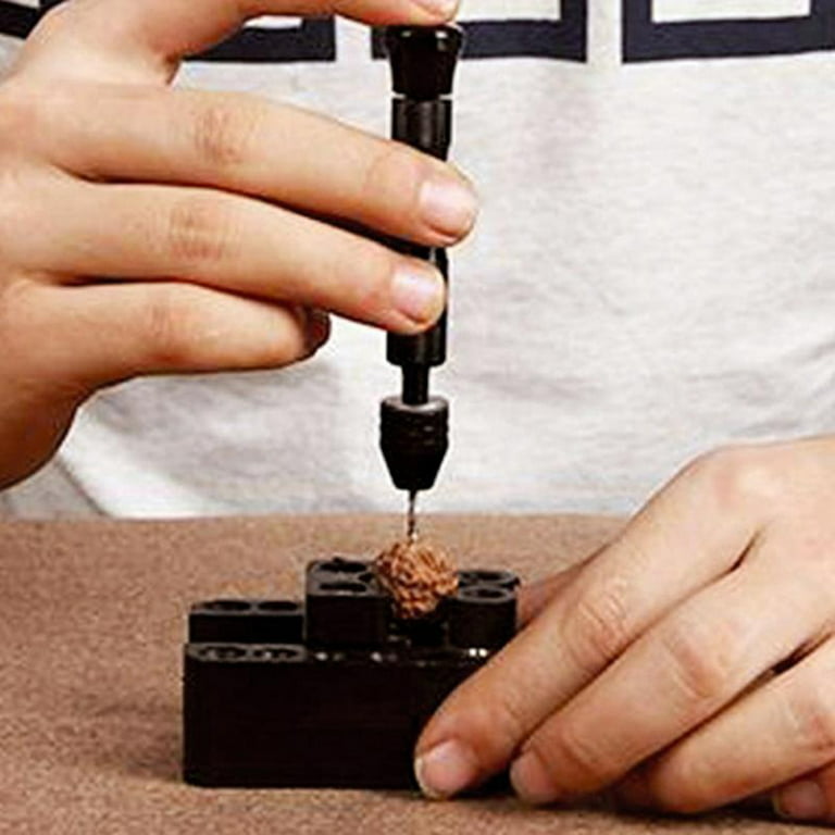  Durability Hand Drill Set Mini Hand Drill, Hand Drill Bits  Twist Drill, Engraving for Precision Drilling : Tools & Home Improvement