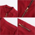 thumbnail image 3 of U.Vomade Mode Veste Automne Hiver pour Femmes Décontractée Couleur Unie Veste en Coton Fine, 3 of 5