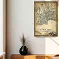 thumbnail image 4 of Santa Cruz Vintage Map Prints Canvas, California Map Art Canvas, Canvas, Santa Cruz Map City style vintage Canvas , Canvas Wall Art, Street Map Artwork Canvas, 4 of 6