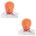 thumbnail image 4 of tamizeot Halloween Party Spandex Zentai Costume All MaskHood Blue Orange One size 2Set, 4 of 5