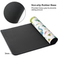 thumbnail image 3 of Gaming Mouse Pad Large Desk Mat,Desk Pad Extended Keyboard Pad,Anti-Slip Rubber Base Mouse Pad for Women Girls Work,Game,Office,Home 35.4"X15.7",Cute Cartoon Dinosaurs, 3 of 6