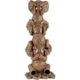 thumbnail image 2 of Large Hear See Speak no Evil Elephants, 2 of 7