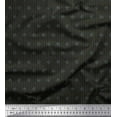 thumbnail image 1 of Soimoi Toile de Coton Rayé & Imprimé Floral Chemise par la Cour 42 Pouces de Large, 1 of 3