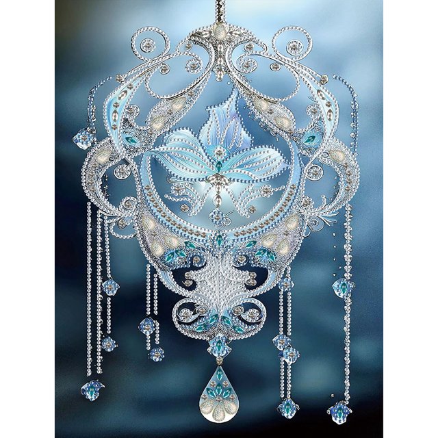 Pintura de diamante 5D DIY Kit de taladro en forma especial parcial Decoración colgante (XD057) Hugtrwg Para estrenar