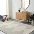 thumbnail image 6 of BoutiqueRugs Ermin Contemporary Area Rug - Bone - 18" x 18" Sample, 6 of 6